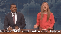 Michael Che Like And Subscribe GIF