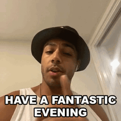 Michael Evans Behling Have A Great Night GIF