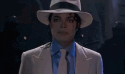 Michael Jackson Dismayed Stare