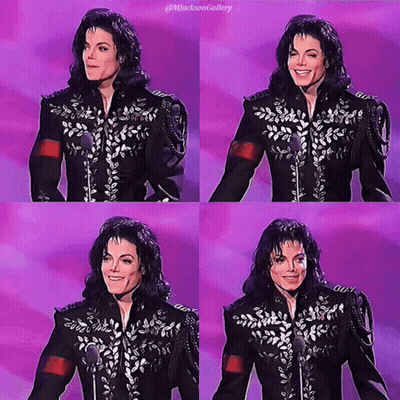 Michael Jackson Four Picture Collage Jackson Gallery GIF