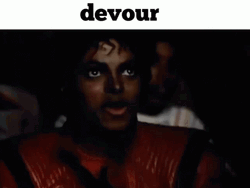 Michael Jackson Popcorn Devour Looks GIF