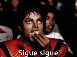 Michael Jackson Popcorn Sigue Sigue GIF