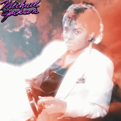 Michael Jackson Poster Man In White Jacket GIF