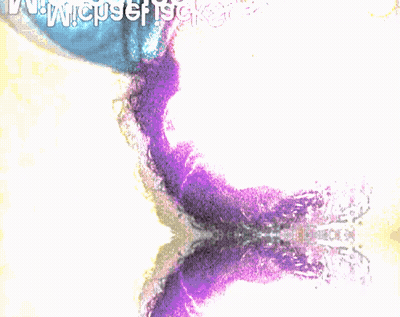 Michael Jackson White Letters Colorful Background GIF