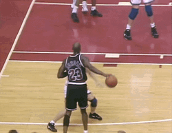 Michael Jordan Ball Nope GIF