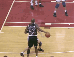 Michael Jordan Get The Ball