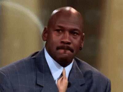 Michael Jordan In Suit And Tie Holding Child's Hand GIF