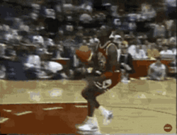 Michael Jordan Jumping Poster Dunk GIF