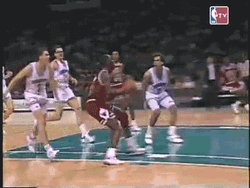 Michael Jordan Slam Dunk 90S GIF