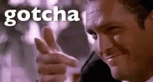 Michael Madsen Finger Gun Gotcha GIF