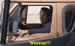 Michael Peña Wazzup GIF