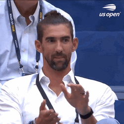 Michael Phelps Applauding GIF