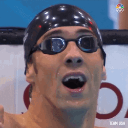 Michael Phelps Smiling Brightly GIF