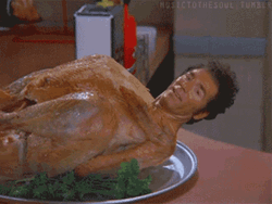 Michael Richards Thanksgiving Turkey GIF