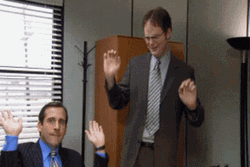 Michael Scott And Dwight Schrute GIF