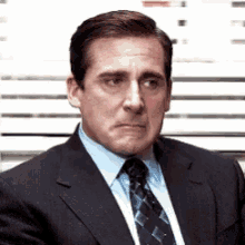 Michael Scott Crying Reaction GIF