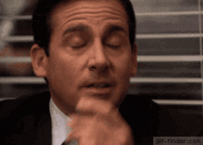 Michael Scott Making Funny Face GIF