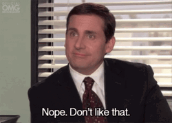 Michael Scott No Don't Like That GIF