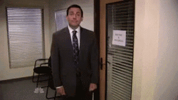 Michael Scott Taking A Bow GIF