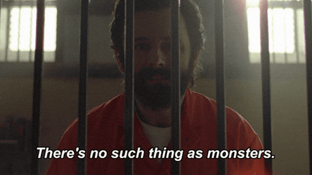 Michael Sheen Convicted In Jail GIF