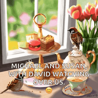 Michael Susan David Smiley Face Watching Over Us GIF