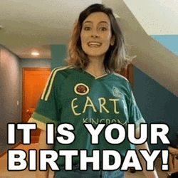 Michaela Jill It Is Your Birthday GIF