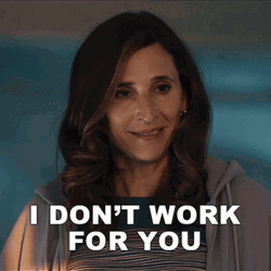 Michaela Watskins Leaving Work GIF