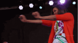 Michelle Obama Cabbage Patch Dance GIF