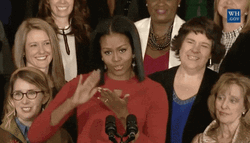 Michelle Obama Cash GIF