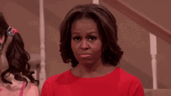 Michelle Obama Make Face GIF