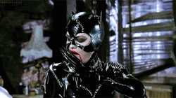 Michelle Pfeiffer Catwoman Licking Hand GIF