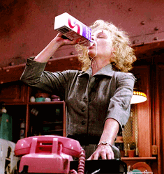 Michelle Pfeiffer Gulping Milk GIF