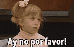 Michelle Tanner Speaking Spanish Ay No Por Favor GIF