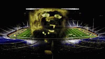 Michigan Football Field GIF