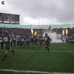 Michigan Football Paython Thorne Running GIF