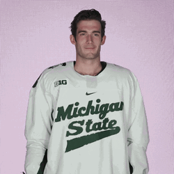 Michigan State Cole Krygier Winky Face