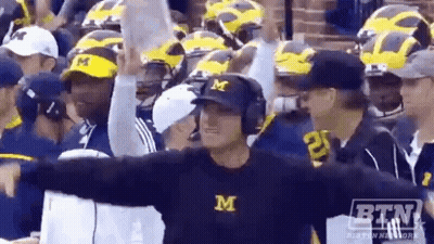 Michigan Vs Penn State Football On ESPN GIF