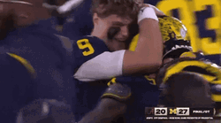 Michigan Wolverines Winning Moment GIF