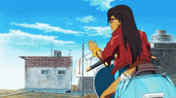 Michiko Malandro Hatchin Hug GIF