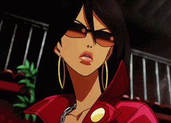 Michiko Malandro Sassy Sunglasses GIF