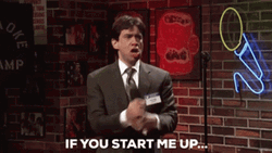 Mick Jagger If You Start Me Up GIF