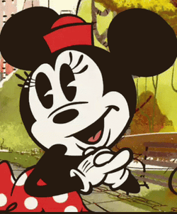 Mickey Mouse Batting Eyes GIF