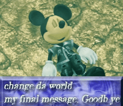 Mickey Mouse Change Da World My Final Message GIF