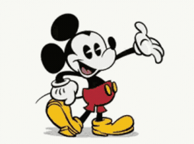 Mickey Mouse Giving Thumbs Up GIF
