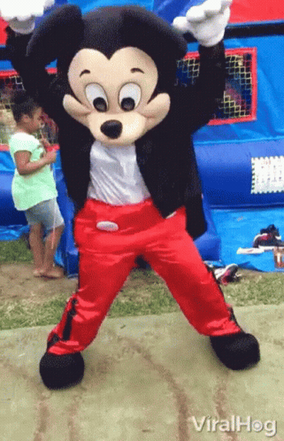 Mickey Mouse Giving Thumbs Up GIF