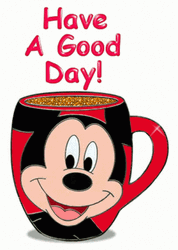 Mickey Mouse Good Day Mug