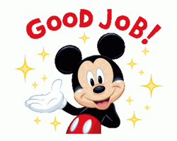Mickey Mouse Good Job GIF