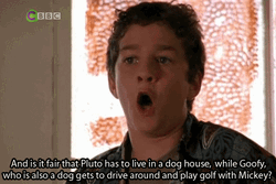 Mickey Mouse Goofy Pluto Shia LaBeouf GIF