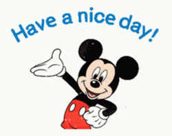 Mickey Mouse Have A Nice Day GIF