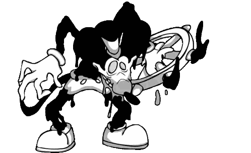Mickey Mouse Holding Compass Sticker